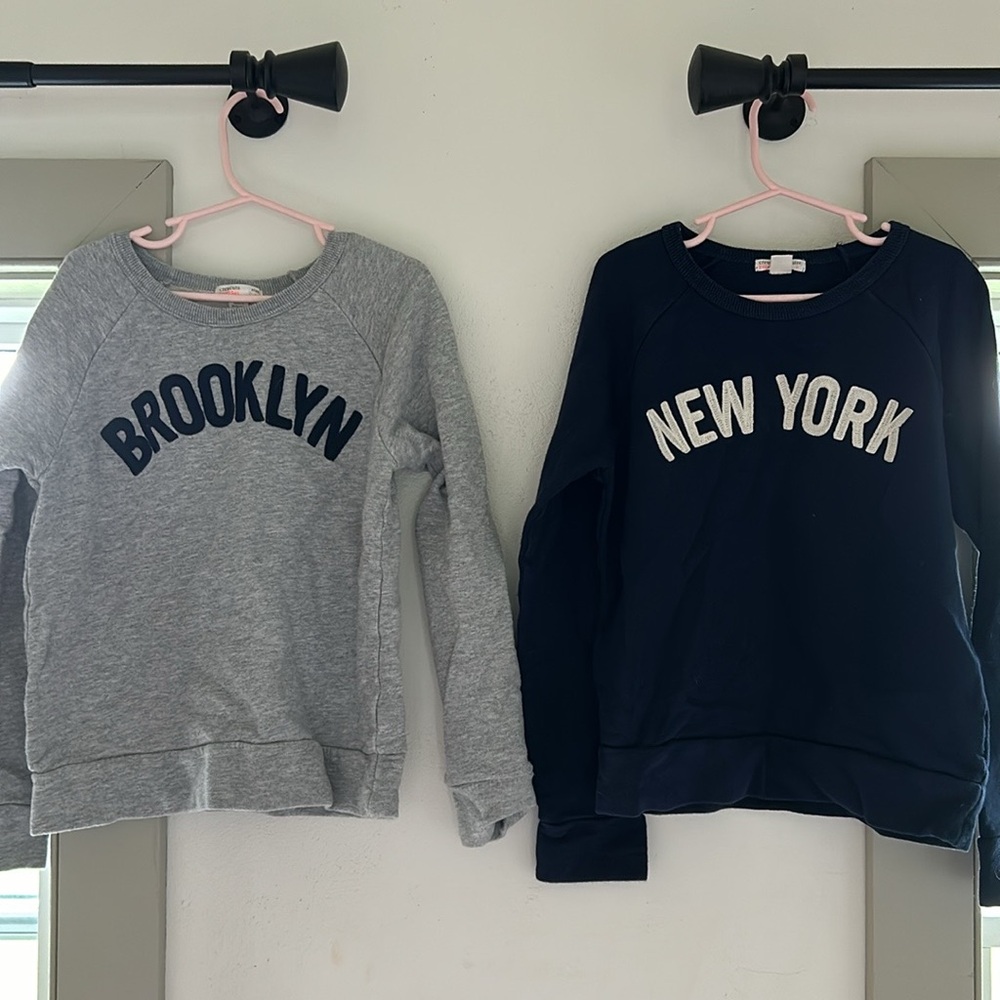 ✨2 PACK✨ Girls Sweatshirts from Crewcuts | Girls Size 8